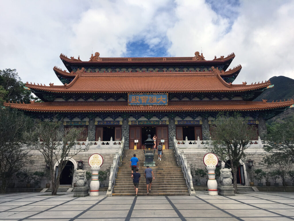 Isla Lantau Gran Buda Monasterio Po Lin Hong Kong 3484